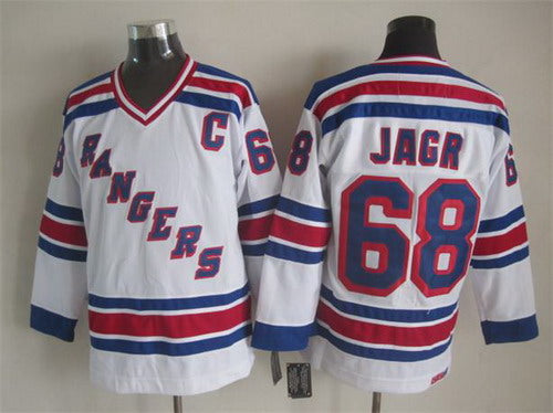 Jaromir Jagr New York Rangers white Throwback jersey
