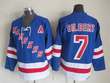 Rod Gilbert New York Rangers blue Throwback jersey