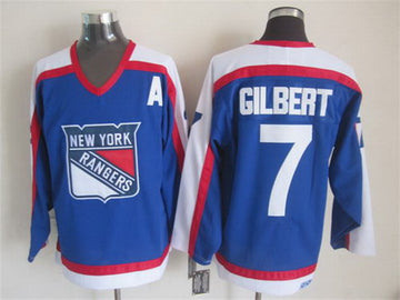 Rod Gilbert New York Rangers blue Throwback jersey