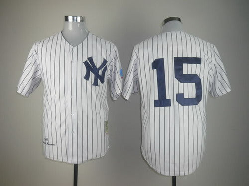 Thurman Munson New York Yankees white Throwback jersey