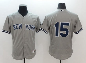 Thurman Munson New York Yankees gray Road jersey