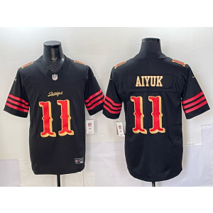 Nike San Francisco 49ers black Vapor jersey