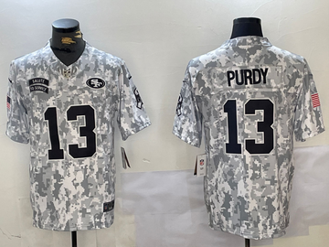 Nike San Francisco 49ers camo Salute To Service jersey