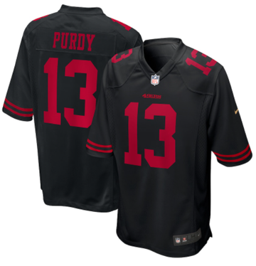 Nike San Francisco 49ers black Vapor jersey