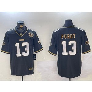 Nike San Francisco 49ers black Vapor jersey