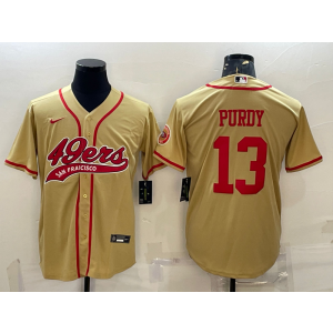 Nike San Francisco 49ers gold Vapor jersey