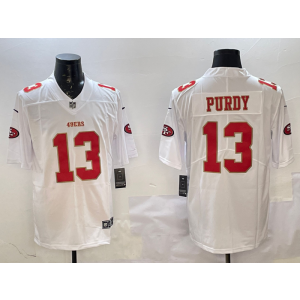 Nike San Francisco 49ers white Vapor jersey