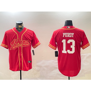 Nike San Francisco 49ers red Vapor jersey