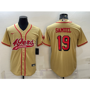 Nike San Francisco 49ers gold Vapor jersey