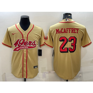 Nike San Francisco 49ers gold Vapor jersey