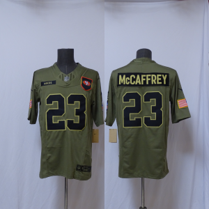 Nike San Francisco 49ers olive Salute To Service jersey