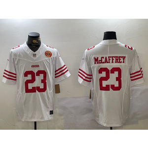 Nike San Francisco 49ers white Vapor jersey