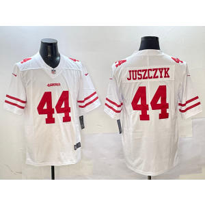 Nike San Francisco 49ers white Vapor jersey