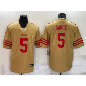 Nike San Francisco 49ers gold Vapor jersey