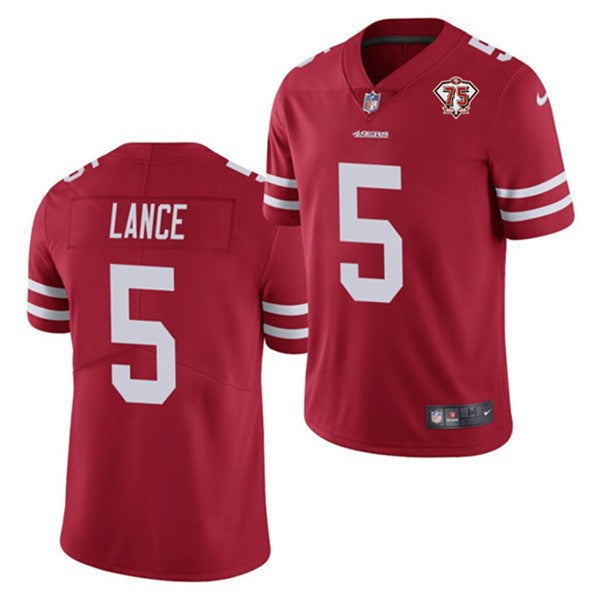 Nike San Francisco 49ers red Vapor jersey