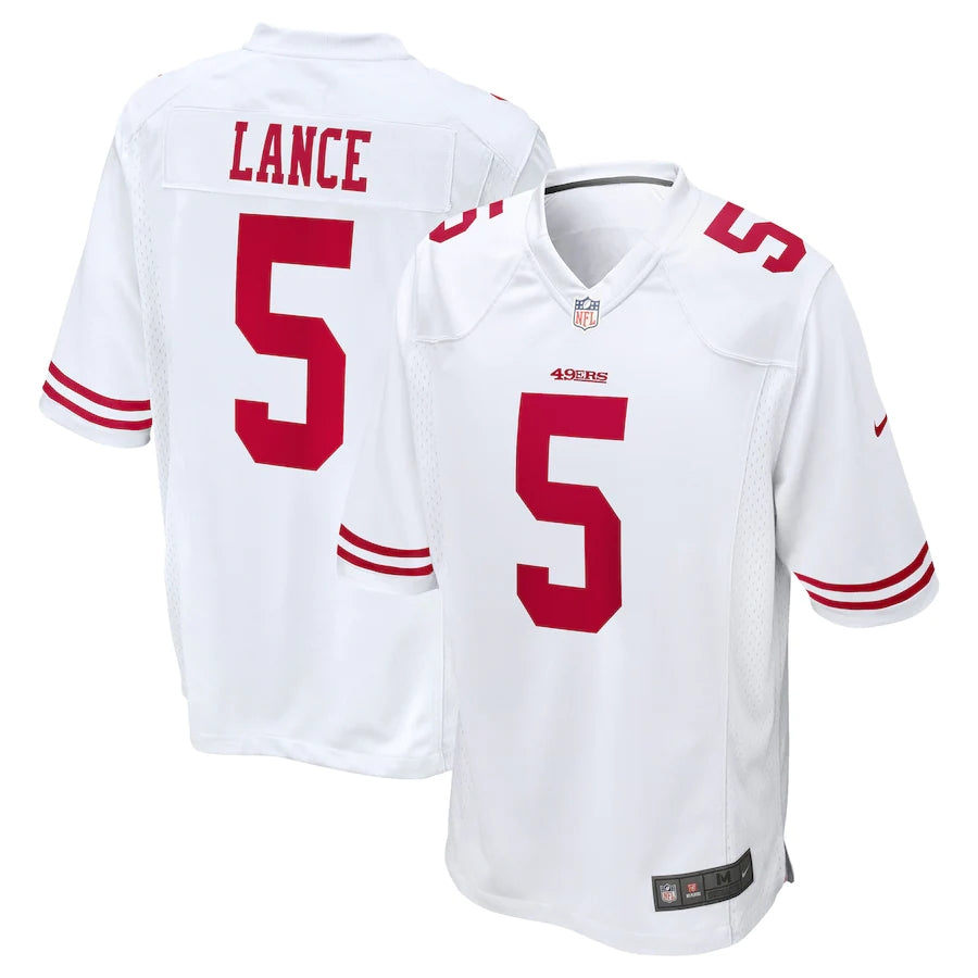 Nike San Francisco 49ers white Vapor jersey