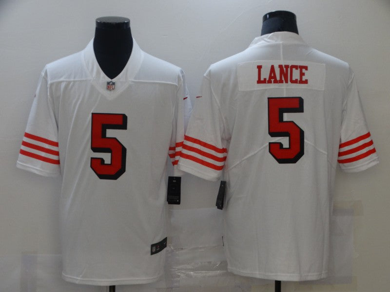 Nike San Francisco 49ers white Color Rush jersey