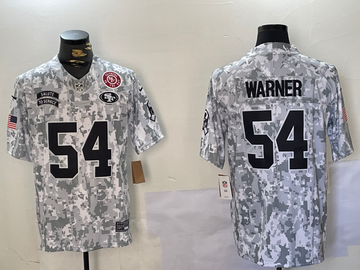 Nike San Francisco 49ers camo Salute To Service jersey