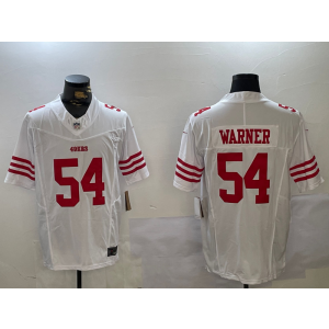 Nike San Francisco 49ers white Vapor jersey