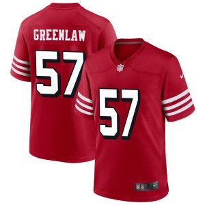 Nike San Francisco 49ers red Vapor jersey