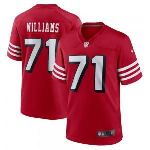 Nike San Francisco 49ers red Vapor jersey