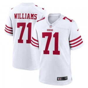 Nike San Francisco 49ers white Vapor jersey