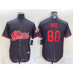 Nike San Francisco 49ers black Vapor jersey