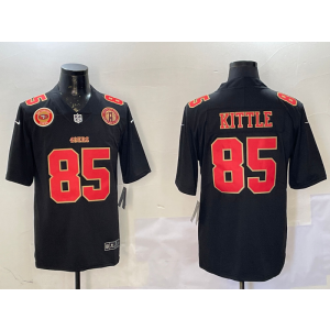 Nike San Francisco 49ers black Vapor jersey