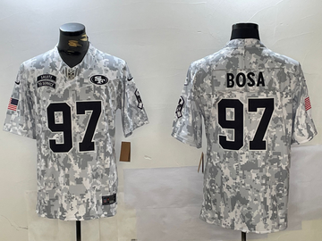 Nike San Francisco 49ers camo Salute To Service jersey