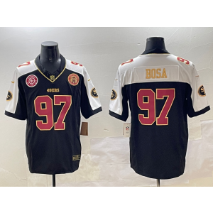 Nike San Francisco 49ers black Vapor jersey