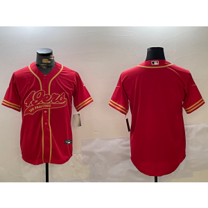 Nike Blank San Francisco 49ers red Vapor jersey