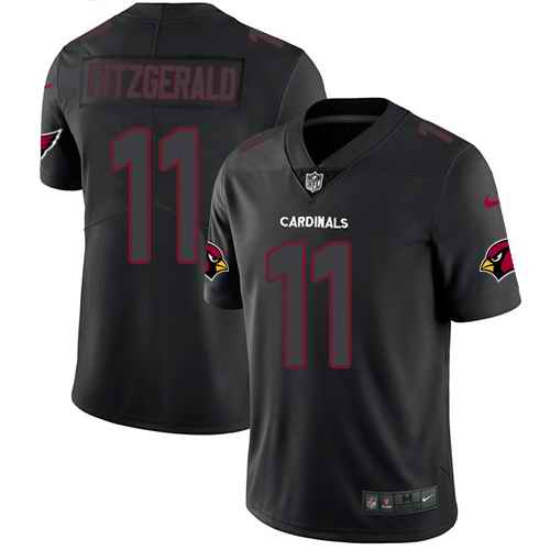 Nike Larry Fitzgerald Arizona Cardinals black Limited jersey
