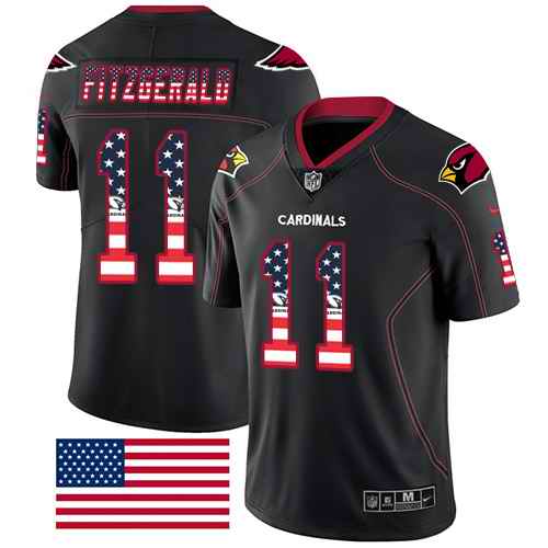 Nike Larry Fitzgerald Arizona Cardinals black Limited jersey