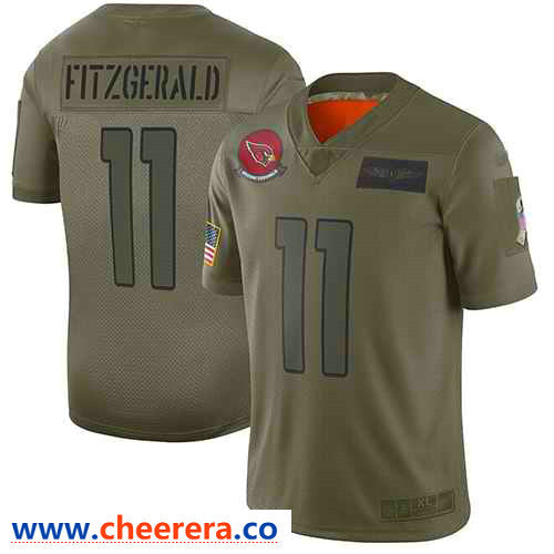 Nike Larry Fitzgerald Arizona Cardinals camo Salute To Service jersey