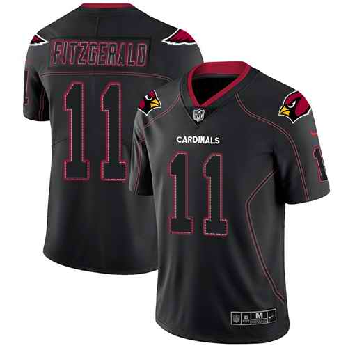 Nike Larry Fitzgerald Arizona Cardinals black Limited jersey
