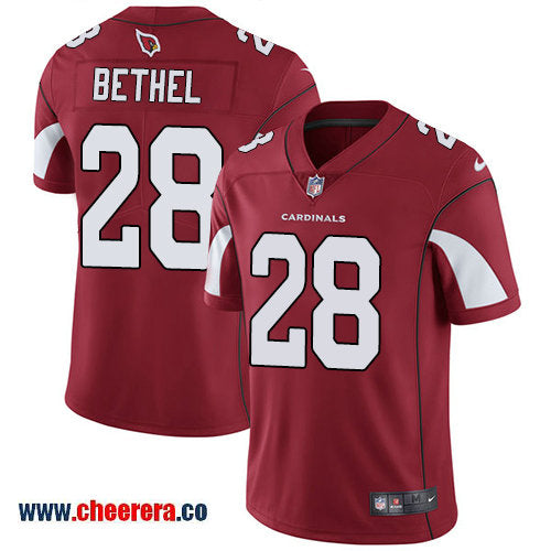 Nike Justin Bethel Arizona Cardinals red Vapor jersey