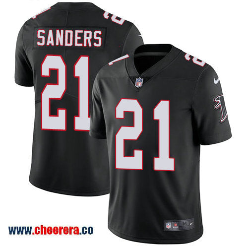 Nike Deion Sanders Atlanta Falcons black Vapor jersey