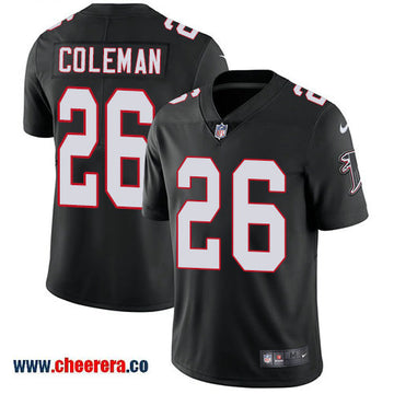 Nike Tevin Coleman Atlanta Falcons black Vapor jersey