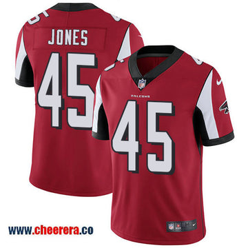 Nike Deion Jones Atlanta Falcons red Vapor jersey