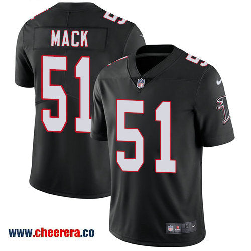 Nike Alex Mack Atlanta Falcons black Vapor jersey