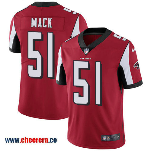 Nike Alex Mack Atlanta Falcons red Vapor jersey