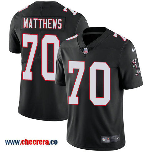Nike Jake Matthews Atlanta Falcons black Vapor jersey