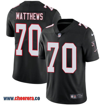 Nike Jake Matthews Atlanta Falcons black Vapor jersey