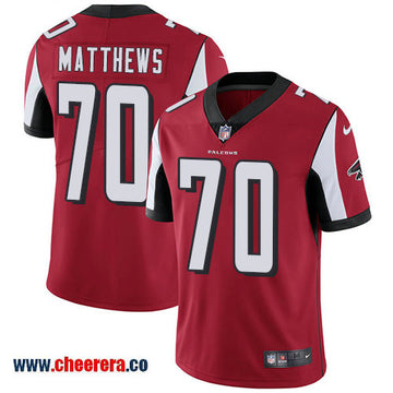 Nike Jake Matthews Atlanta Falcons red Vapor jersey