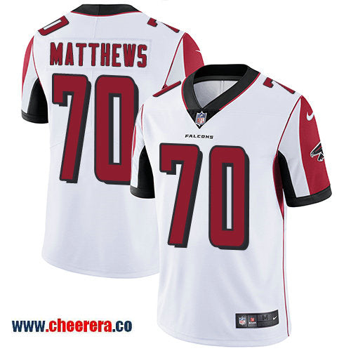 Nike Jake Matthews Atlanta Falcons white Vapor jersey