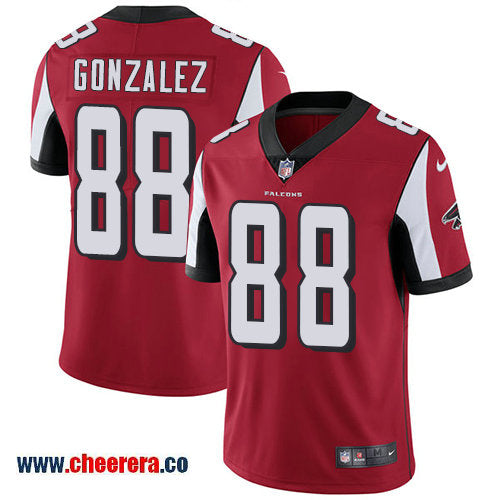 Nike Tony Gonzalez Atlanta Falcons red Vapor jersey