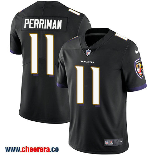 Nike Breshad Perriman Baltimore Ravens black Vapor jersey