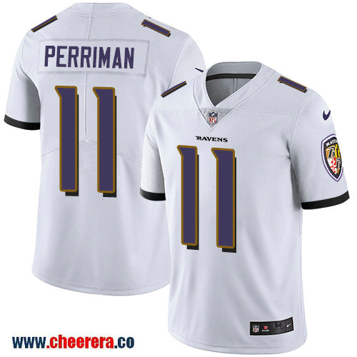 Nike Breshad Perriman Baltimore Ravens white Vapor jersey