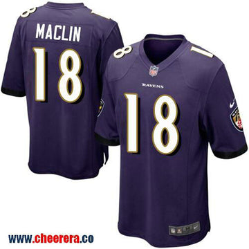 Nike Jeremy Maclin Baltimore Ravens purple Limited jersey