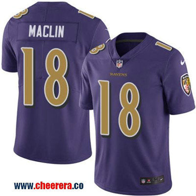 Nike Jeremy Maclin Baltimore Ravens purple Limited jersey